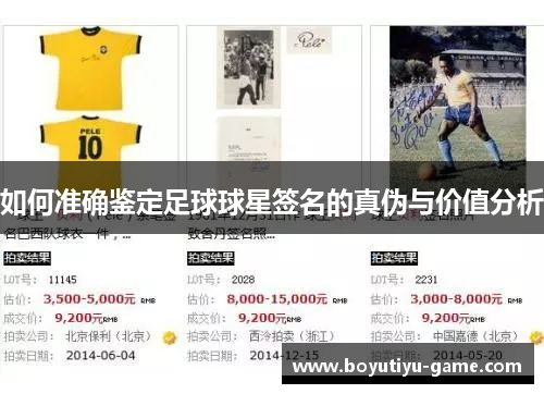 如何准确鉴定足球球星签名的真伪与价值分析